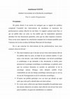 Research paper thumbnail of Abdelfattah EZZINE-rapport de synthèse (In Actes de la 1ère Journée nationale de Sociologie 2017