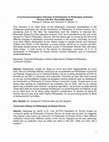 Research paper thumbnail of A Curriculum Evaluation Interview of Introduction to Philosophy of Human Person with Bro. Romualdo Abulad