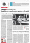 Research paper thumbnail of La Chiesa a confronto con la modernità, in «Corriere del Ticino» del 02.04.2019, pag. 28