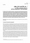 Research paper thumbnail of „Jobb, mint remélték, de…” Az 1968-as gazdasági reform és politikai propagandája a Népszabadságban (=„It is better than predicted, but…” The economic reform and its political propaganda in Népszabadság, 1968)