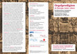 Research paper thumbnail of Interdisciplinary Conference "Orgelpredigten in Europa (1600-1800). Musiktheoretische, theologische und historische Perspektiven" (Regensburg, 16-18 May 2019)