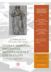 Research paper thumbnail of Storia e memoria: prospettive metodologiche e casi di studio (University of Bologna, Dottorato di Ricerca in Scienze storiche e archeologiche. Memoria civiltà e patrimonio, PhD Teaching, 21.02.2019, with G. Proietti)