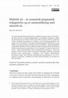 Research paper thumbnail of Midtstilt da – en semantisk-pragmatisk redegjørelse og en sammenlikning med etterstilt da