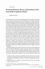 Research paper thumbnail of Revisiting Blackness, Slavery, and Jewishness in the Early Modern Sephardic Atlantic