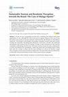 Research paper thumbnail of Sustainable Tourism and Residents' Perception towards the Brand: The Case of Malaga (Spain)