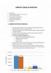 Research paper thumbnail of Energy crisis of pakistan