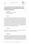 Research paper thumbnail of "The Commemoration of the Reformation as the Starting Point for a Joint Declaration on Church, Eucharist and Ministry," in Ecclesiology 14 (2018), 32-50