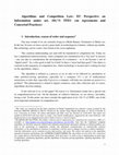 Research paper thumbnail of Algorithms and Competition Law: EU Perspective on Information under art. 101.º/1 TFEU (on Agreements and Concerted Practices)