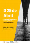 Research paper thumbnail of O 25 de Abril, a queda da ditadura e a ‘portugalidade'