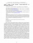 Research paper thumbnail of Urban Storm Water Runoff Characterization in BUCHAREST, ROMANIA