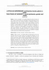 Research paper thumbnail of A ÉTICA DA SORORIDADE: sentimentos morais, gênero e mídia 1 THE ETHICS OF SORORITY: moral sentiments, gender and media