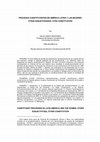 Research paper thumbnail of PROCESOS CONSTITUYENTES EN AMÉRICA LATINA Y LAS MUJERES. OTRAS SUBJETIVIDADES, OTRA CONSTITUCIÓN  /  Constituent Processes in Latin America and the Women. Other subjectivities, other Constitution