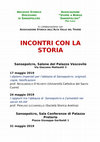 Research paper thumbnail of Incontri con la storia - Maggio 2019