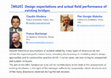 Research paper thumbnail of MS20-Design expectations and actual field performance of existi