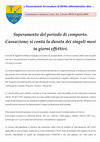 Research paper thumbnail of Calcolo del periodo di comporto