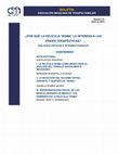 Research paper thumbnail of POR QUÉ LA PELÍCULA "ROMA" LE INTERESA A LAS PRAXIS TERAPÉUTICAS? DIÁLOGOS CRÍTICOS E INTERSECCIONALES