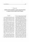 Research paper thumbnail of P. Barna Judit Adatok a késõ neolitikus viselet megismeréséhez a lengyeli kultúra újabb leletei alapján