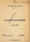 Research paper thumbnail of Nicolò PERSIC (Peršič), 1: Il dialetto [sloveno] di Cergneu [presso Nimis in Friuli] - [Černjeja pri Vidmu v Furlaniji].