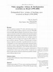 Research paper thumbnail of Vidas apagadas: vítimas de linchamentos ocorridos no Brasil (1990-2000)