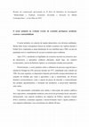 Research paper thumbnail of O sector primário na evolução recente da economia portuguesa: produção, recursos e sustentabilidade