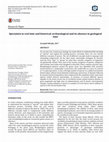 Research paper thumbnail of Speciation in real time and historical-archaeological and its absence in geological time