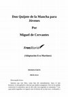 Research paper thumbnail of Don Quijote de la Mancha para Jóvenes Por Miguel de Cervantes