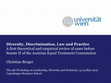 Research paper thumbnail of Diversity, Discrimination, Law and Practice: A first theoretical and empirical review of cases before Senate II of the Austrian Equal Treatment Commission (Kopenhagen, 2019)