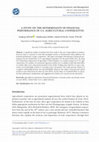 Research paper thumbnail of A study on the determinants of financial performance of U.S. agricultural cooperatives