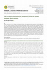 Research paper thumbnail of "ABD'nin Körfez Monarşilerine Yaklaşımını Tarihsel bir Açıdan Anlamak : Nixon Dönemi" [Understanding the US' Approach to the Gulf Monarchies from a Historical Perspective: Nixon's Period], Siyasal: Journal of Political Sciences, Vol.28, No.1, March 2019, pp.19-41.