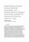 Research paper thumbnail of Embodied Journeying: Ductus, Medieval Cosmology, and Enchantment in “Diagram with Zodiac Symbols” by Opicinus de Canistris (1296-ca. 1354)