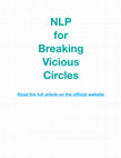 Research paper thumbnail of NLP for Breaking Vicious Circles