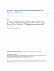 Research paper thumbnail of New Poems of Science and Technology: "Ballad of the Match with Death"; "Set Free at Zero Gravity"; "Transparenzgesselschaft."