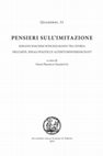 Research paper thumbnail of PENSIERI SULL'IMITAZIONE. Winckelmann tra storia dell'arte, ideali politici e Altertumswissenschaft