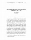 Research paper thumbnail of Faith, Realism, and Universal Reason: MacIntyrean Reflections on Fides et Ratio