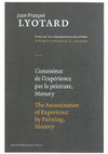 Research paper thumbnail of Jean-François Lyotard, L'assassinat de l'expérience par la peinture, Monory/The Assassination of Experience by Painting, Monory (Table of Contents and publication info)