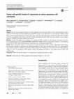 Research paper thumbnail of Tumor cell-specific Serpin A1 expression in vulvar squamous cell carcinoma