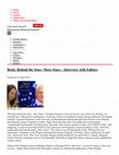 Research paper thumbnail of Book: Behind the Stars, More Stars -Interview with Editors