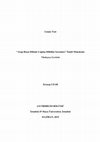 Research paper thumbnail of Lisans Tezi "Arap Basın Dilinde Çağdaş Dilbilim Sorunları" İsimli Makalenin Türkçeye Çevirisi