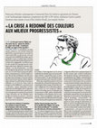 Research paper thumbnail of Interview dans La Vie (6 juin 2019) : La crise a redonné des couleurs aux milieux progressistes dans l'Eglise