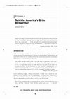 Research paper thumbnail of Suicide: America's grim bellwether