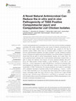 Research paper thumbnail of A Novel Natural Antimicrobial Can Reduce the in vitro and in vivo Pathogenicity of T6SS Positive Campylobacter jejuni and Campylobacter coli Chicken Isolates