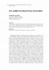 Research paper thumbnail of Sul libro di Emanuele Leonardi, in "Etica & Politica / Ethics & Politics", XXI, 2019, 1, pp. 135-138, ISSN: 1824-5167