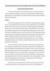 Research paper thumbnail of Towards Stronger International Collaborations and Cultural Relations: Lessons from Three Stories