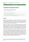 Research paper thumbnail of The Semantic Field Book Annotator