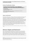 Research paper thumbnail of Tracking Jesuit Psychologies. From Ubiquitous Discourse on the Soul to Institutionalized Discipline, in I.G. Županov (ed), The Oxford Handbook of Jesuits, New York - Oxford, Oxford University Press; Online Publication Date: May 2018,