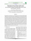 Research paper thumbnail of Implementation Of Risk Control Self Assessments Using Rapid Application Development Model In Bank Operational Risk Management Process