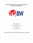 Research paper thumbnail of PANCASILA SEBAGAI IDEOLOGI NEGARA DI BIDANG SOSIAL BUDAYA Di susun oleh: INSTITUT ILMU KESEHATAN BHAKTI WIYATA KEDIRI