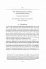 Research paper thumbnail of Morin, JF, C Brandi and A Berger. 2019. "The Multilateralization of PTA Environmental Clauses - Scenarios for the Future?" in Shifting Landscape of Global Trade Governance (edited by M. Elsig, M. Hahn, and G. Spilker). Cambridge: Cambridge University Press : 207-231.