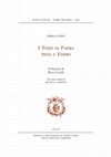 Research paper thumbnail of I Terzi di Parma, Sissa e Fermo, Prefazione di Marco Gentile, Seconda edizione riveduta e corretta ("Fonti e Studi", serie II, XIV-2), Parma, presso la Deputazione di Storia Patria per le Province Parmensi, 2019