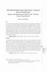 Research paper thumbnail of Hitit Metinlerinde Geçen Hatti Tanrısı: “Šımmıšu/ Šımešu/ Šımšu/Šımıšu”